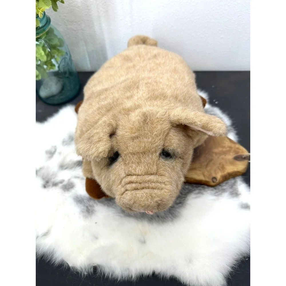 Lou Rankin Harlin Pig‎ Full Body puppet hand plush Applause hog toy 21637